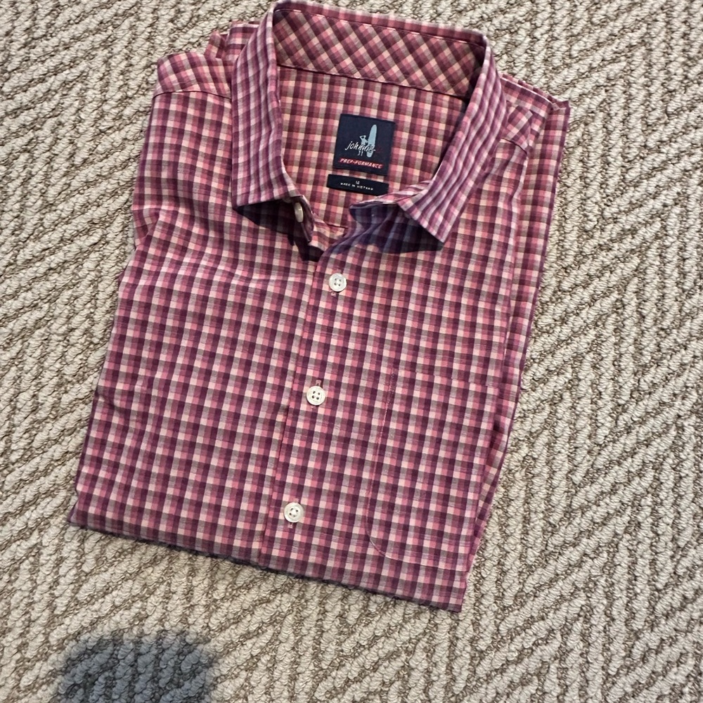 johnnie-O Prep-Performance Button Down Shirt Boys 14